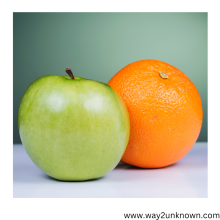 Comparing Apples to Oranges