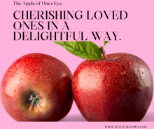 Apple of one's eye